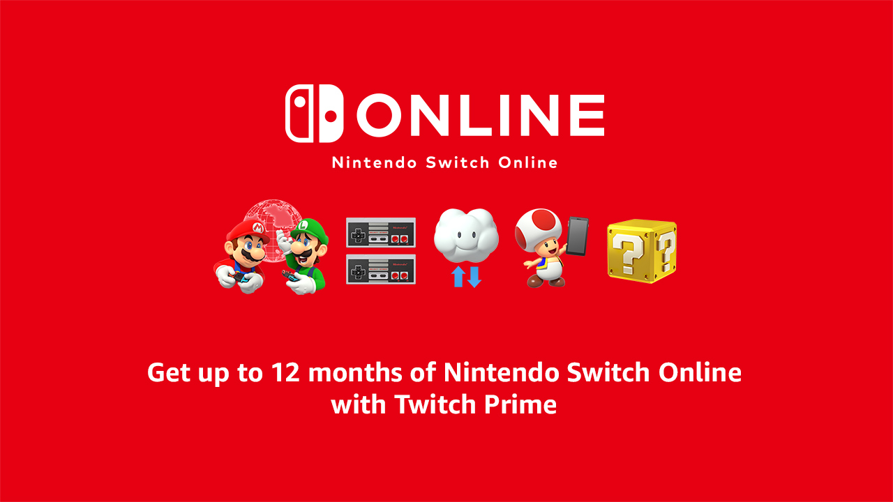 Nintendo joins the Twitch Prime club.