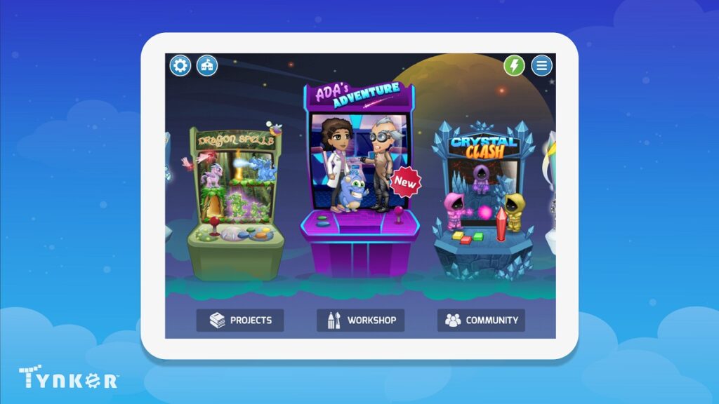 Tynkers' mobile app