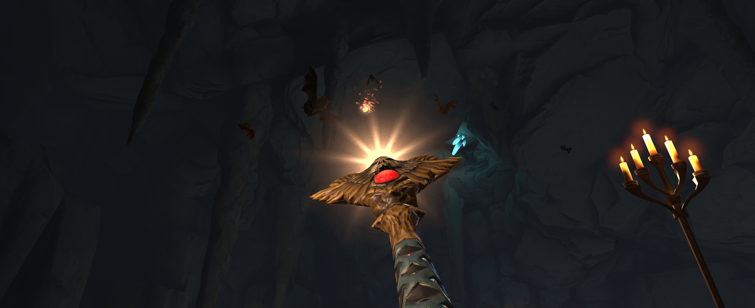 "I attack the darkness!"