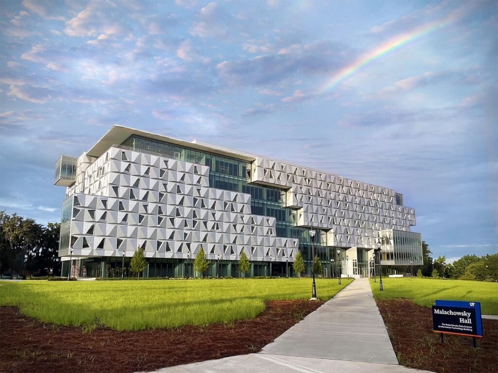Malachowsky Hall at the University of Florida.