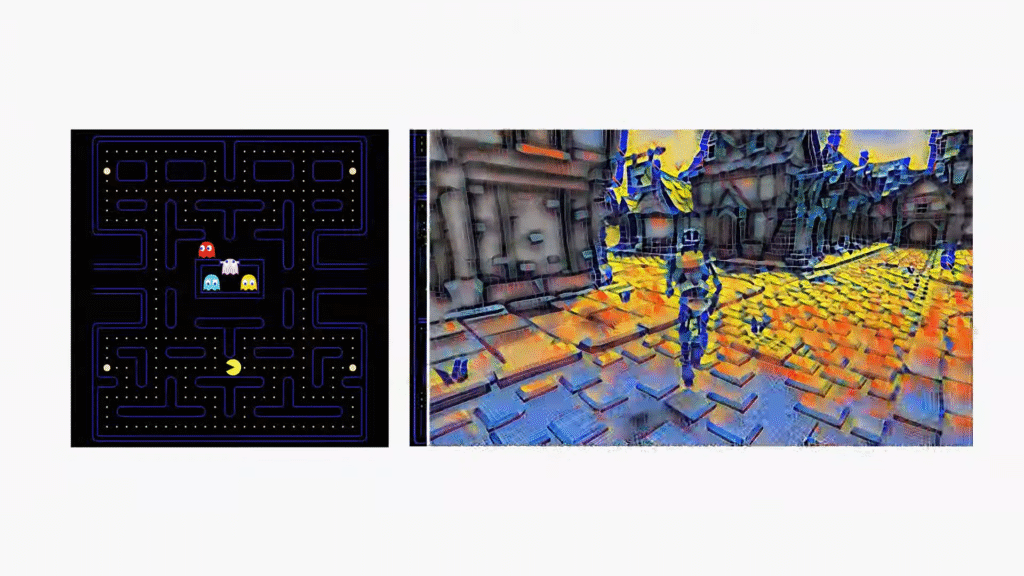 Google’s Stadia uses Style Transfer ML to manipulate video game environments