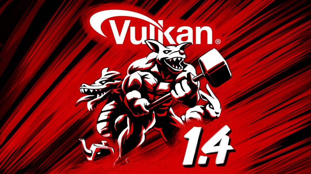 Khronos Group has announced Vulkan 1.4.
