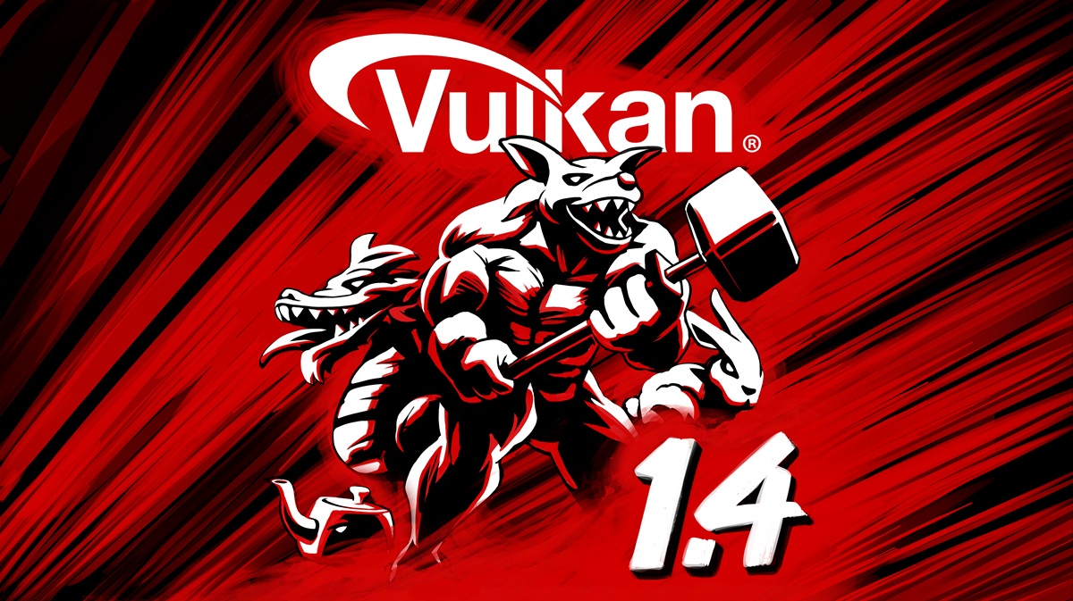 Khronos Group has announced Vulkan 1.4.