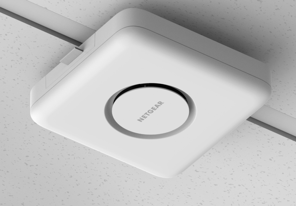 Netgear WBE750 WiFi 7 router.