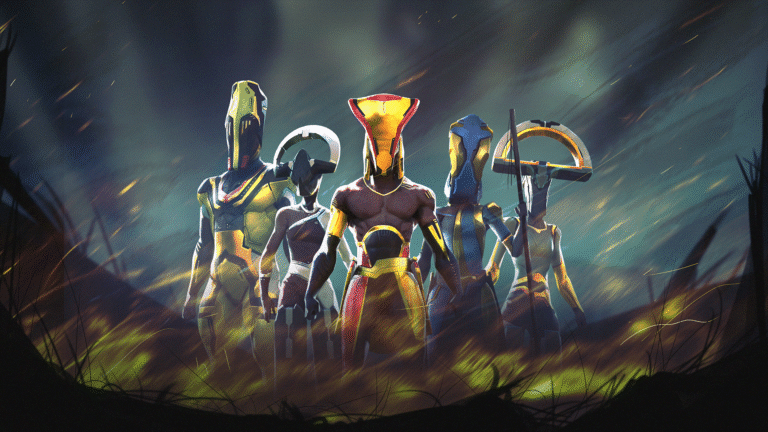 We Are the Caretakers blends Afrofuturism and conservation with strategy-RPG mechanics.