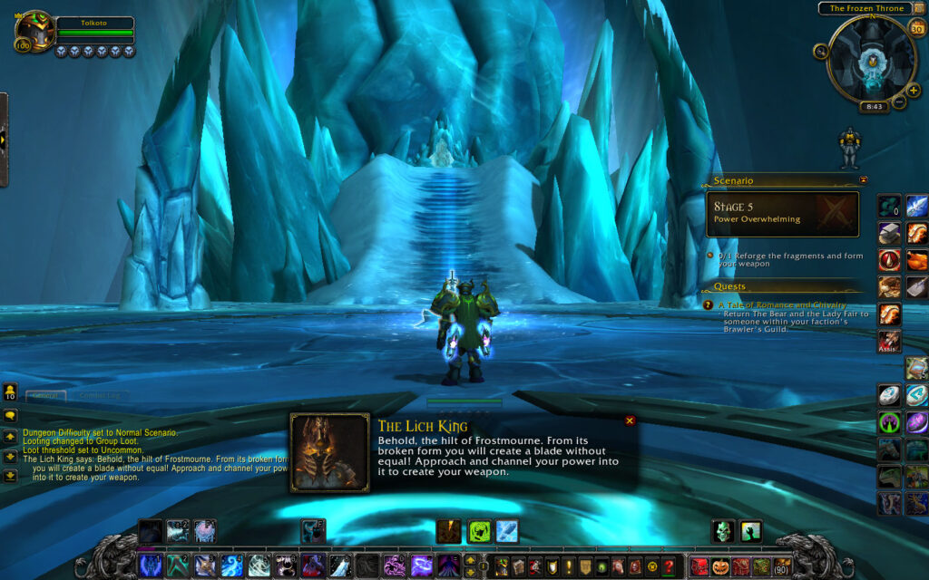 World of Warcraft: Legion Day 1 journal — digging into artifact weapons and class halls