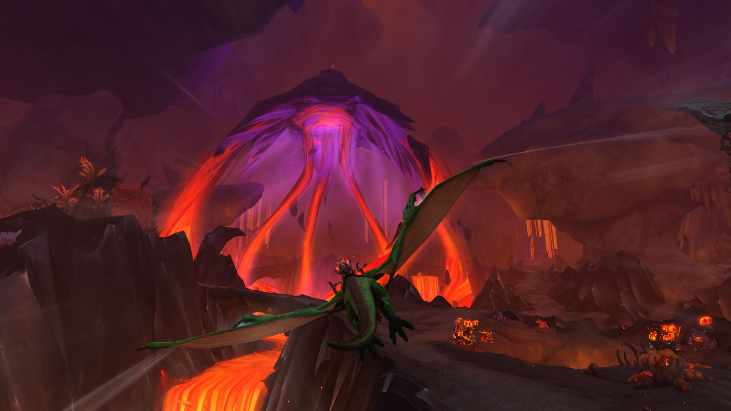 Dragon flying!