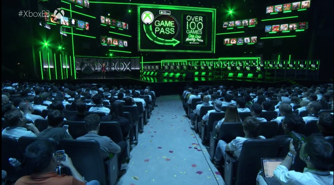 Microsoft's Xbox press event at E3 2018.