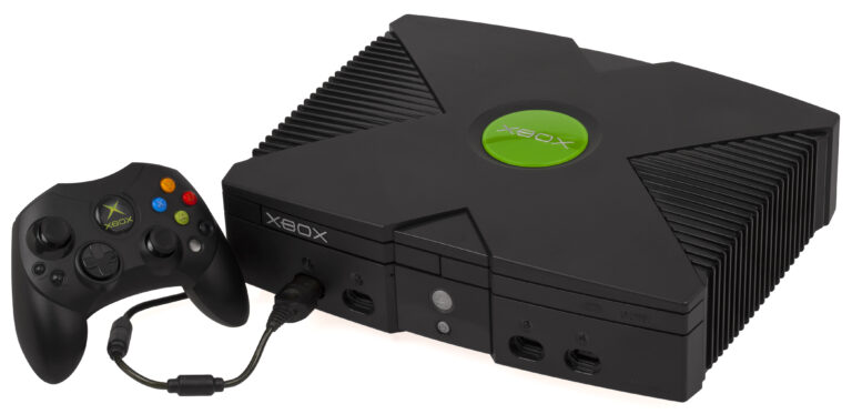 Microsoft first Xbox.