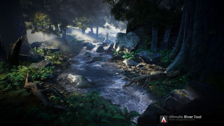 The Ultimate River Tool from the Unreal Engine Marketplace.