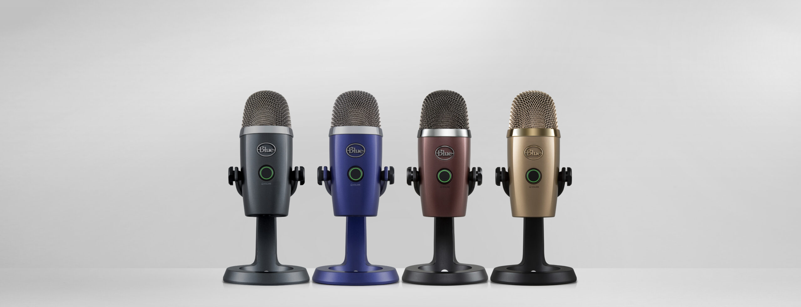 The Yeti Nano in four different color configurations.