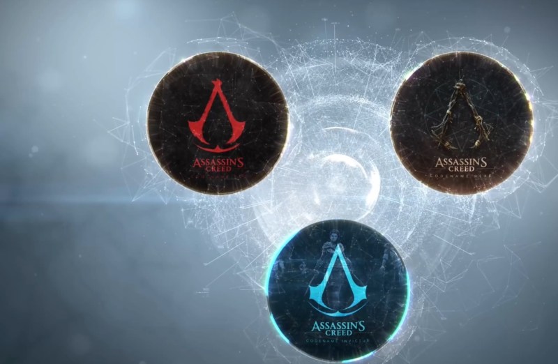 The various Assassin's Creed games in the works.
