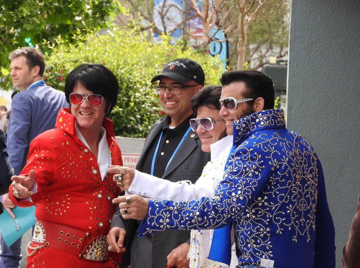 Elvis impersonators at the RSA security conference in San Francisco.
