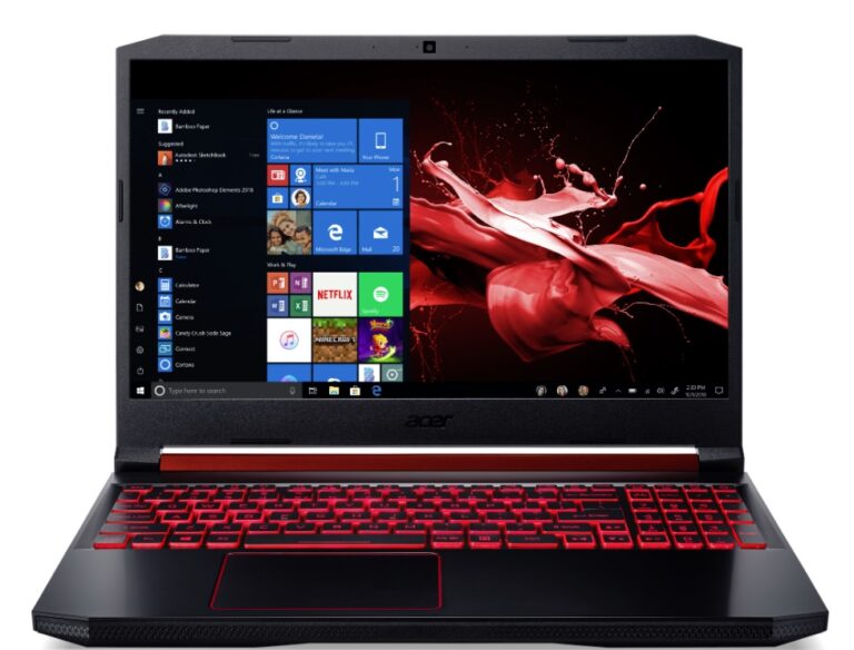 Acer's Nitro 5 laptop uses an AMD Ryzen Mobile processor.