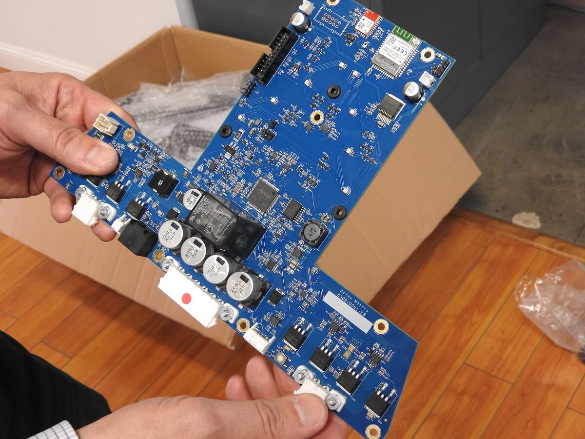 Circuit board for the Arrow Smart Kart.