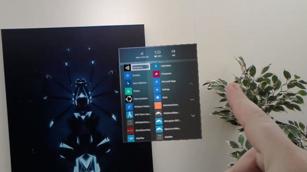 HoloLens video demonstrates Windows 10’s augmented reality user interface