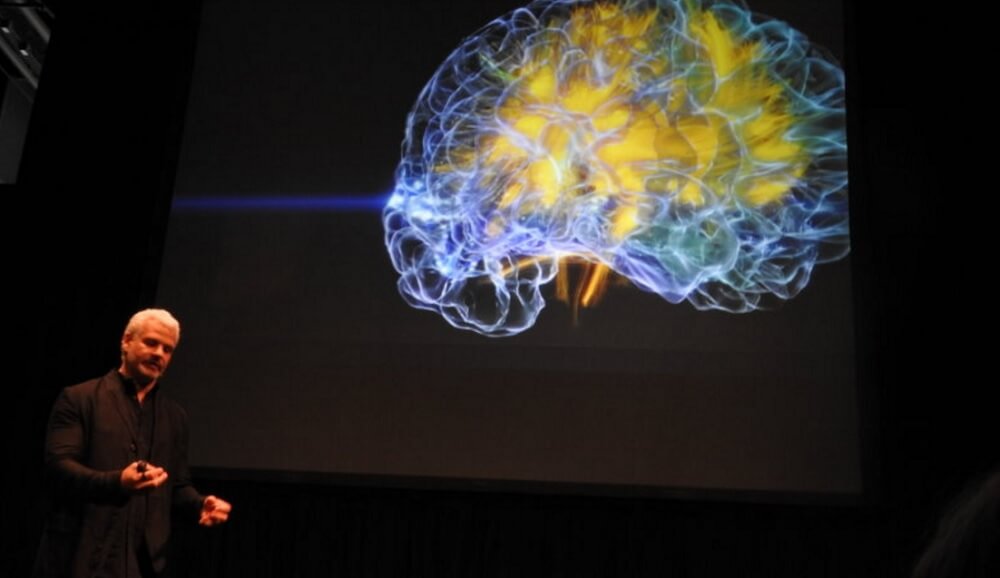 Adam Gazzaley of Akili and UCSF at the Experiential Technology Conference.