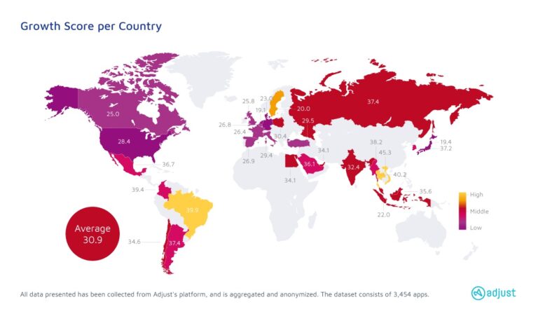 Asia Pacific leads the way with robust app growth and is primed to rise.