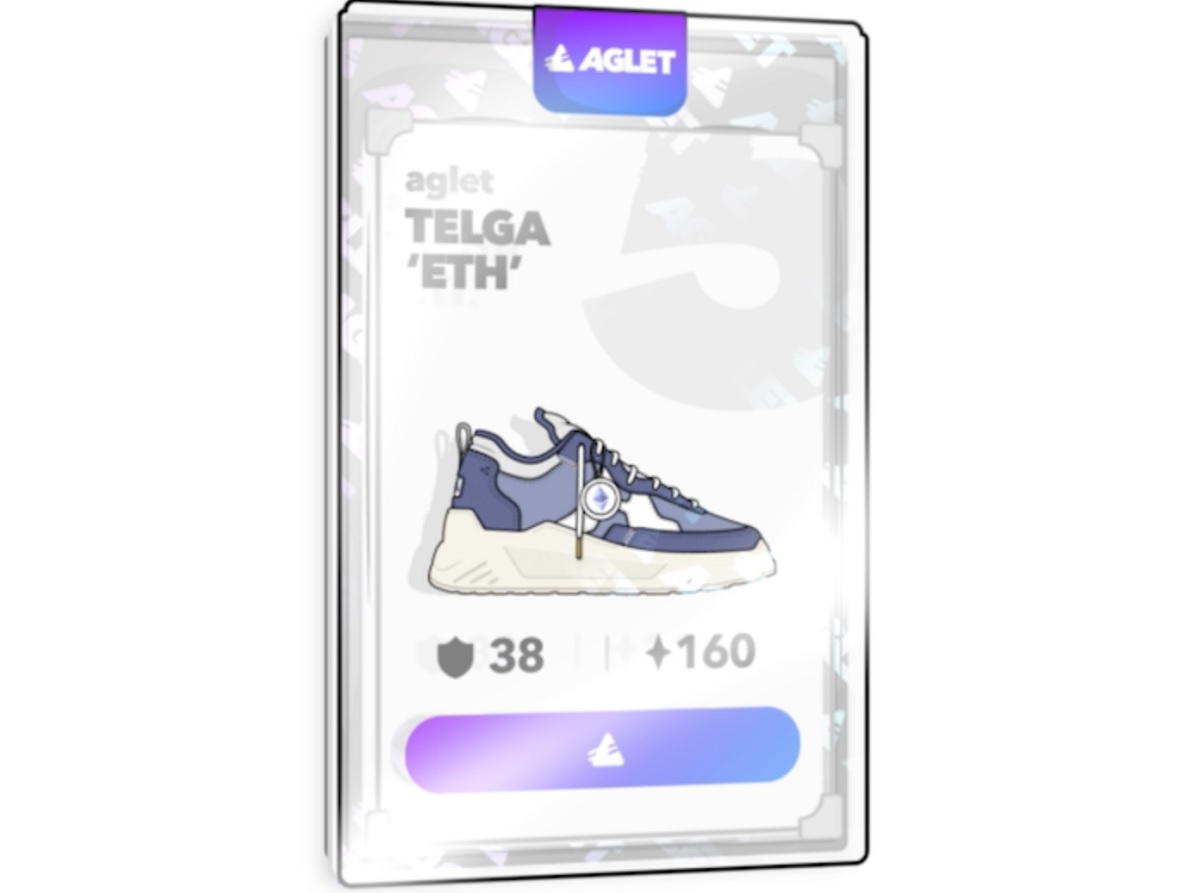 Aglet is offering virtual sneakers as NFTs.