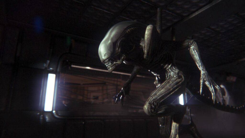 This Xenomorph is from 2014's Alien: Isolation.