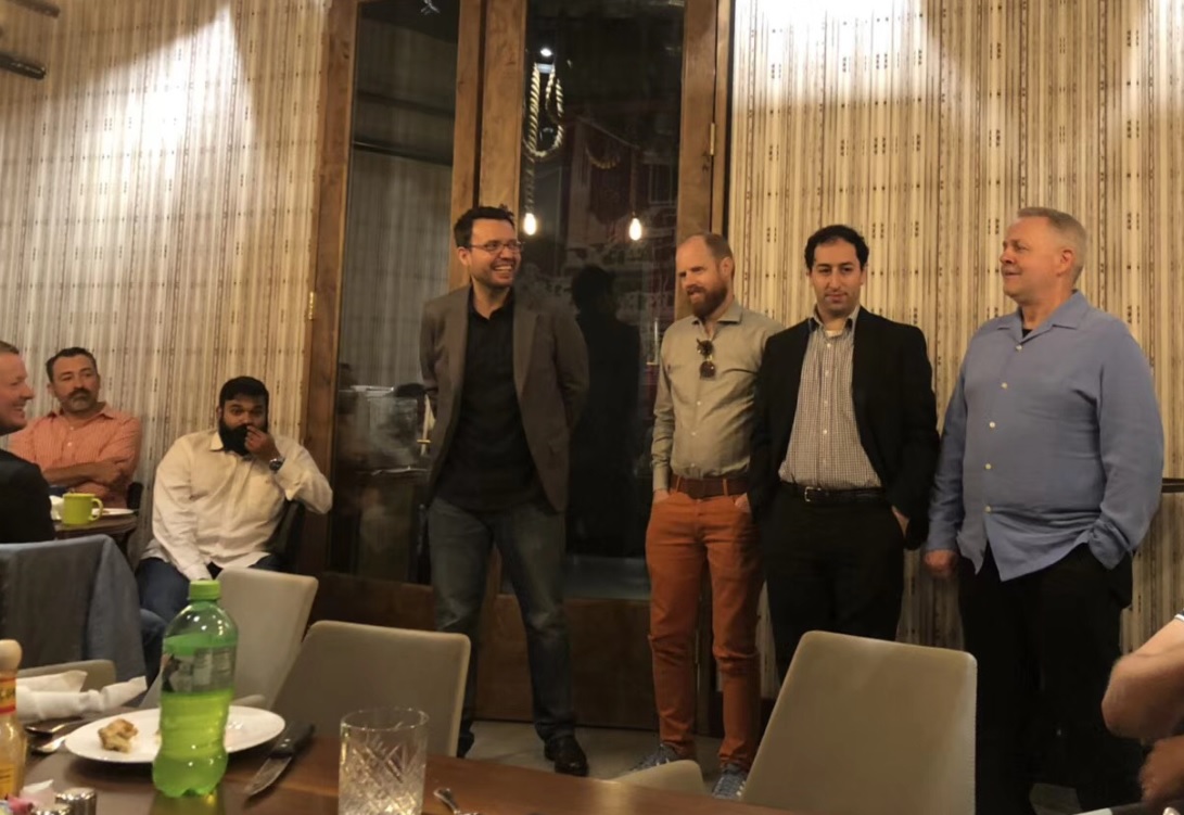 Cloud gaming panelists (left to right): Nelson Rodriguez of Akamai, Doki Tops of Utomik, Jacob Navok of Genvid Technologies, and Chris Early of Ubisoft.