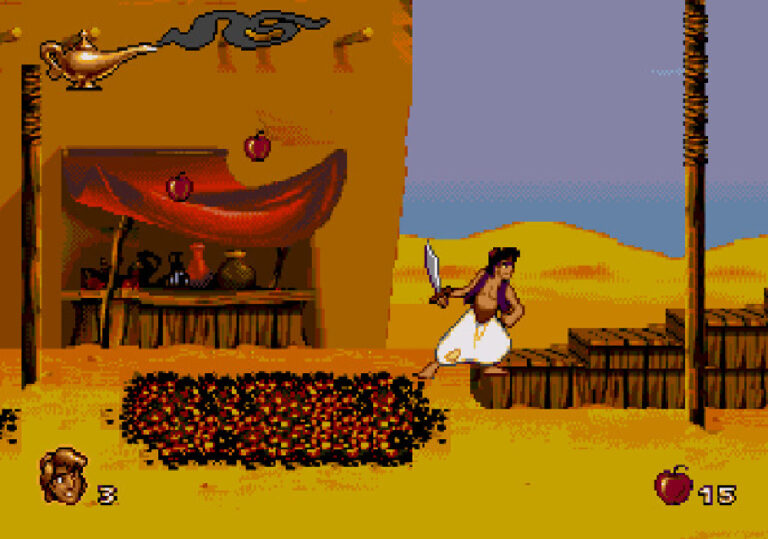 Aladdin for the Sega Genesis