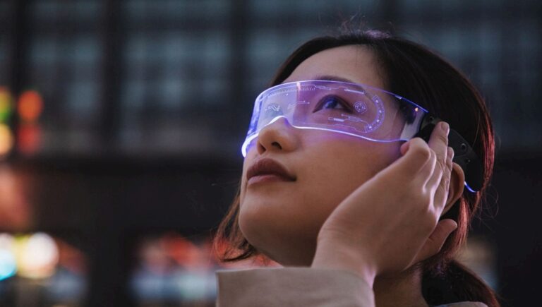 Aledia is making microLEDs for AR glasses.
