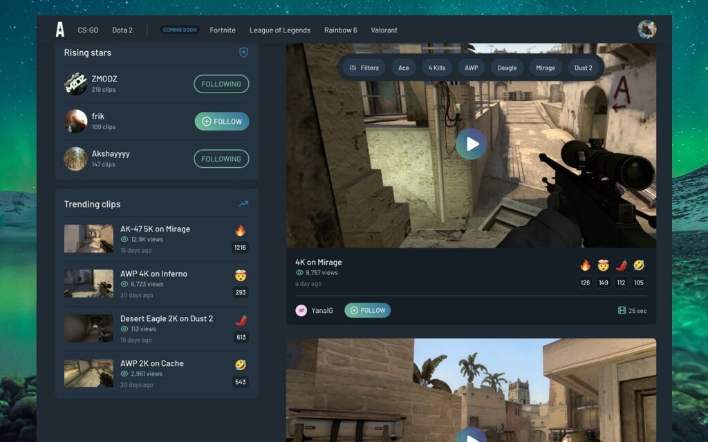 Allstar is democratizing game video content.