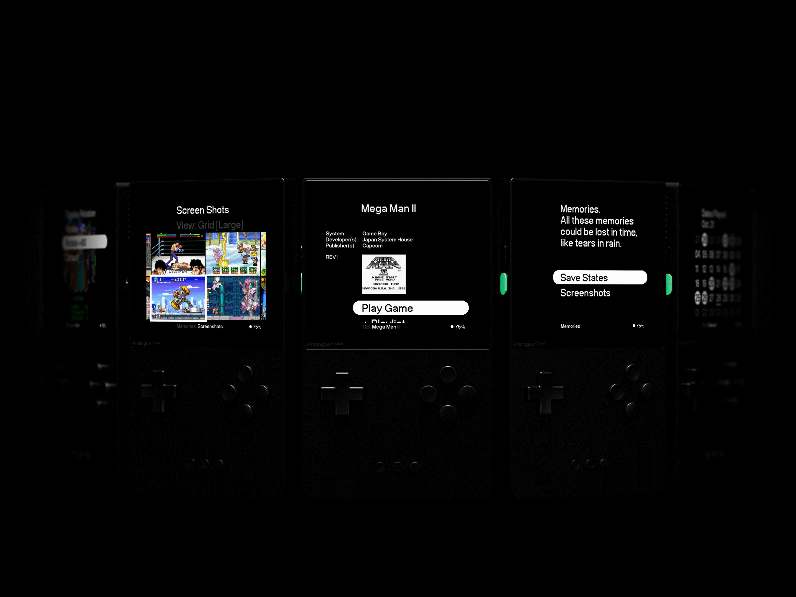 AnalogueOS is powerful interface for the Pocket.