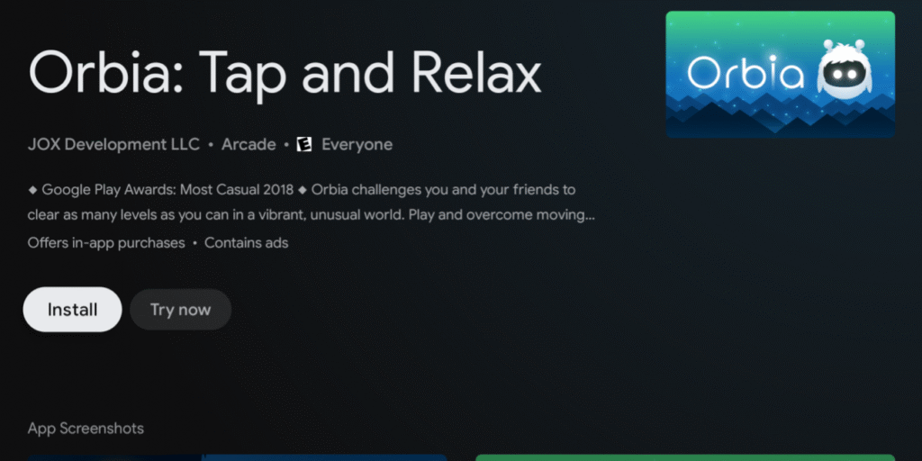 Google Play Instant on Android TV
