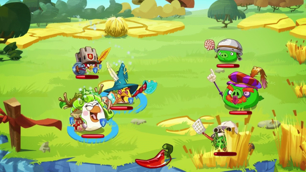 Fruit Ninja and other familiar game brands are bubbling up again on the mobile download charts