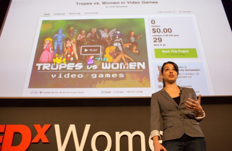 Anita Sarkeesian of Feminist Frequency won the GDC Ambassador Award.