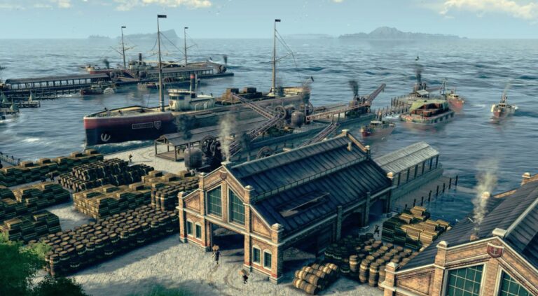 Anno 1800 is about the age of industrialization.