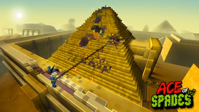 Ace of Spades pyramid map