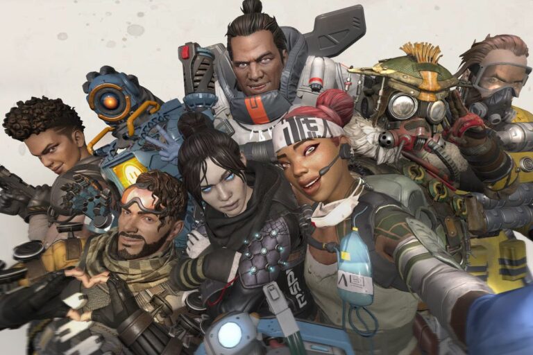 Apex Legends heroes (not pictured: their 25 million friends)