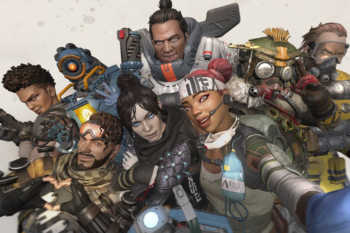 Apex Legends heroes (not pictured: their 25 million friends)