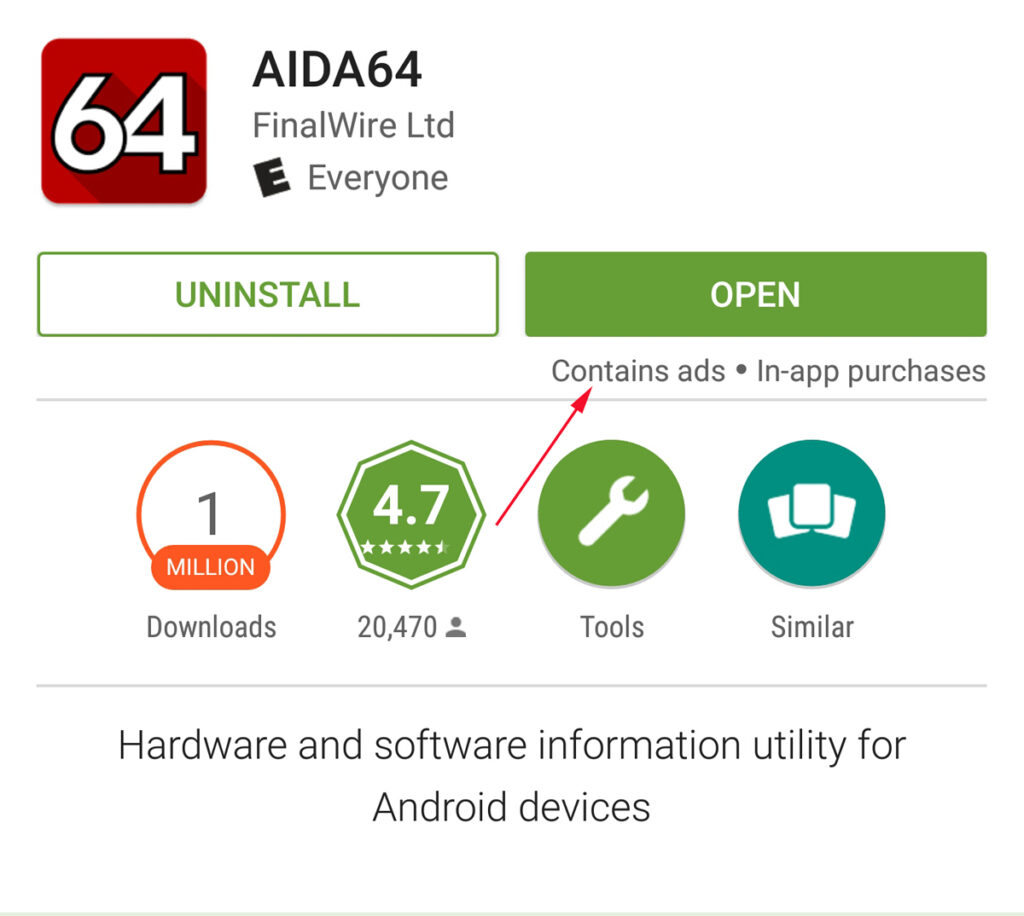 Google Play now labels Android apps and games containing ads