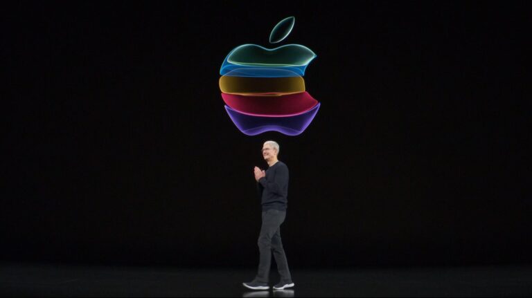 Tim Cook at Apple's By Innovation Only iPhone event, September 10 (2019)