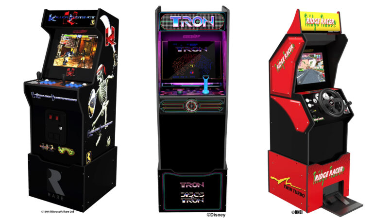 New cabinets from Arcade1Up.