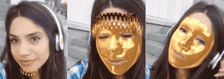ARCore 1.7 includes a new Augmented Faces API.