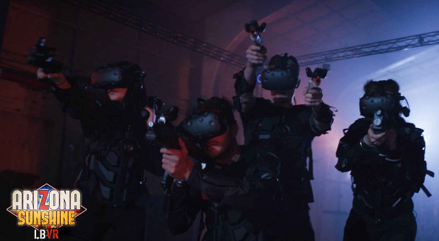 Arizona Sunshine's location-based VR edition has up to four players.