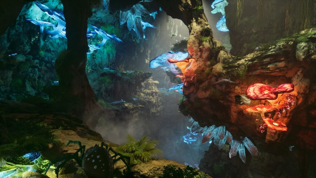Pretty colors in Ark: Survival Ascended.