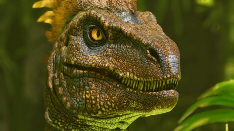 A dinosaur from Ark: Survival Ascended.