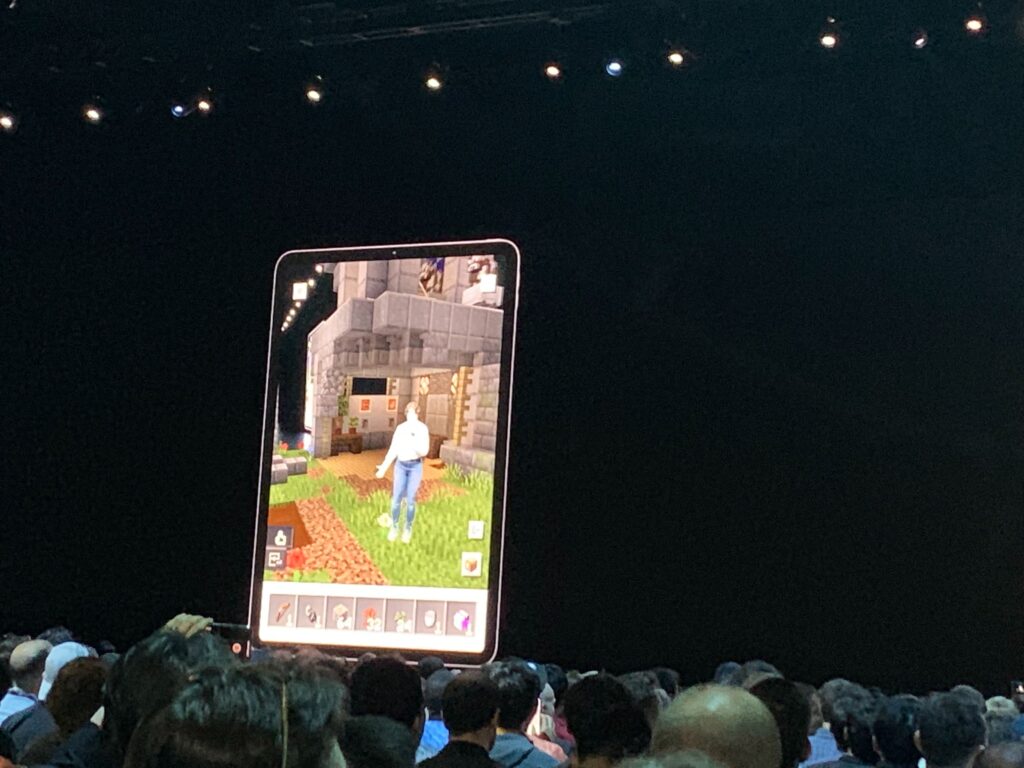 Minecraft in AR