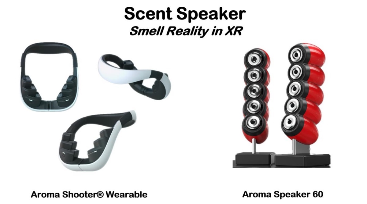 Aromajoin is launching scent speakers for XR.