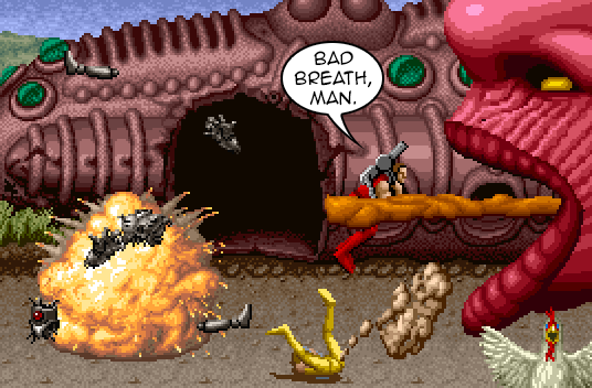 Bad breath, man
