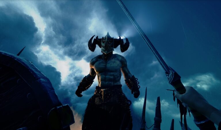 Uh oh. A god battle in Asgard's Wrath.
