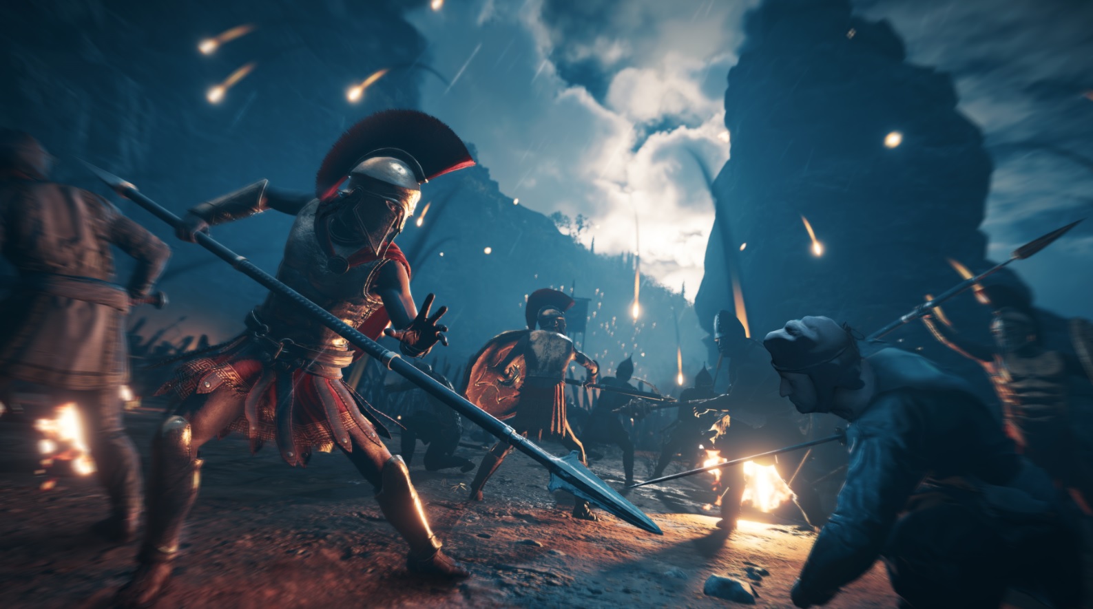 King Leonidas in Assassin's Creed: Odyssey.