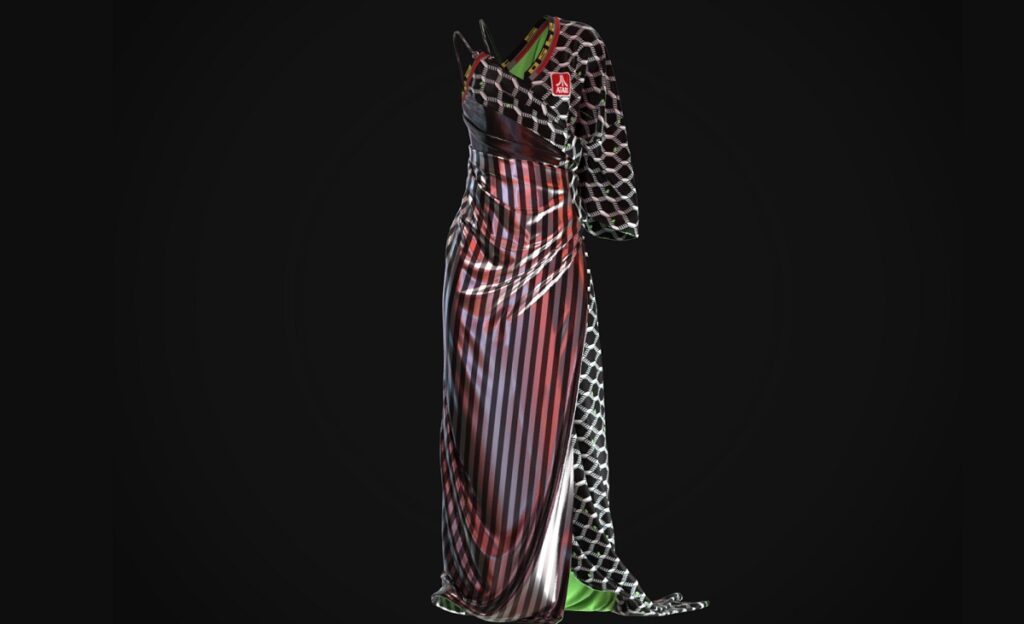 The Atari-themed Pluriform robe.