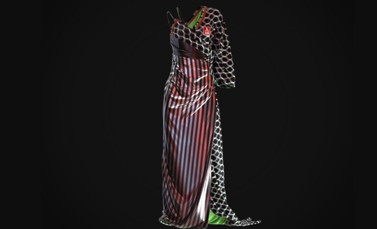 The Atari-themed Pluriform robe.
